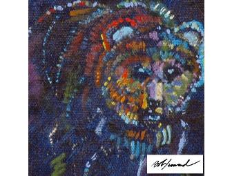 NEW! Ghostly Bear by Bob Howard  ORIGINAL PIECE: Oil on stretched canvas.
