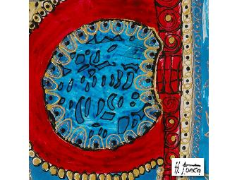 NEW! 'Untitled 2' by Lucka Hocevar Original Mixed- Media