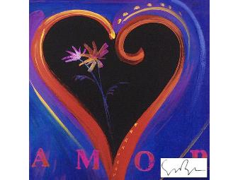NEW!'Amor IV' by Simon Bull  Limited Edition Lithograph signed and numbered by the artist.