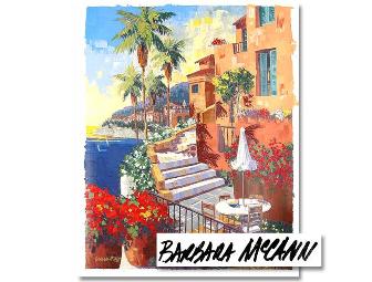 1 ONLY!  FIVE STAR ULTRA COLLECTIBLE!!!: 'Day In Ville Franche' by Barbara McCann