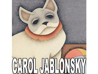 1 ONLY!  FOUR STAR COLLECTIBLE!: 'Tempus Fugit Dog' by Carol Jablonsky