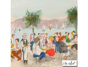 1 ONLY! FOUR STAR COLLECTIBLE: 'La Riviera' by Urbain Huchet