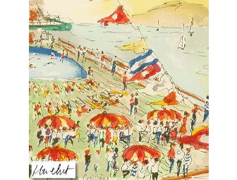 1 ONLY! FOUR STAR COLLECTIBLE: 'La Croisiere' by Urbain Huchet