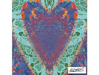 1 ONLY!  THREE STAR COLLECTIBLE!:  'Hearts 6' by Murray Eisner