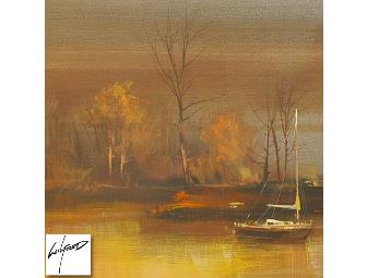 1 ONLY! FIVE STAR COLLECTIBLE!!! UNTITLED ORIGINAL OIL BY RENOWNED ARTIST WILFRED!!