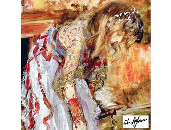 1 ONLY! FIVE STAR COLLECTIBLE!: AMBER BY ACCLAIMED ARTIST RITA ASFOUR!