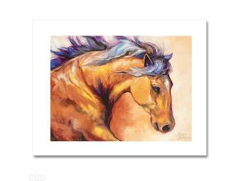 1 ONLY! FOUR STAR COLLECTIBLE: LIMITED EDITION GICLEE:   'Rambo' by Marcia Baldwin.
