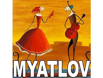 1 ONLY! THREE STAR COLLECTIBLE ART!: 'Love On A Gondola' by Ester Myatlov
