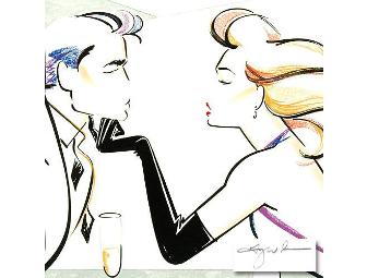 1 ONLY!!  HUGE LTD. EDITION SERIGRAPH!: ROMEO AND JULIET!!