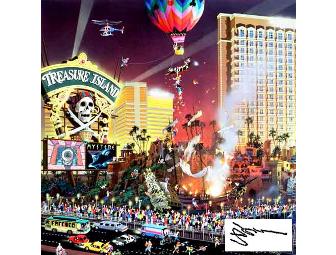 AAA COLLECTIBLE!LIMITED EDITION SERIGRAPH ON CANVAS: 'The Great Escape' by Alexander Chen