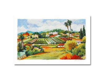 AAA LIMITED EDITION SERIGRAPH:  'Provence' by Zina Roitman