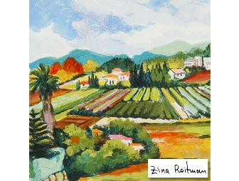AAA LIMITED EDITION SERIGRAPH: 'Provence' by Zina Roitman