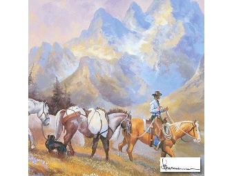 AAAA COLLECTIBLE!! PACKING OUT HIGH COUNTRY BY STEFAN BAUMANN!!