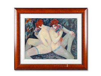 1 ONLY!  5 STAR COLLECTIBLE!! TWO NUDES BY BARBARA WOOD