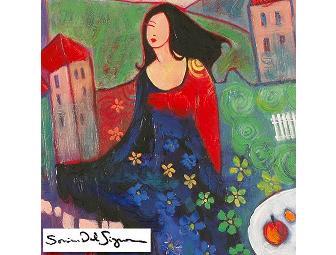 1 ONLY!  FOUR STAR COLLECTIBLE!  'Weekend A' La Campagne' by Sonia Del Signore