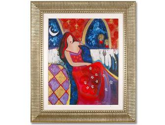 1 ONLY! FOUR STAR COLLECTIBLE! 'Dame En Rouge' by Sonia Del Signore