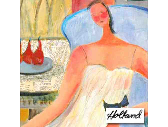 '*1 ONLY!  FOUR STAR COLLECTIBLE! 'Pears And Blackbird' by Holland Berkley!!'