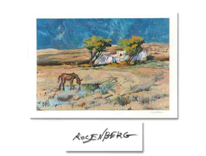'*1 ONLY!  FOUR STAR COLLECTIBLE! SERIGRAPH: 'Wheat Field' by Robert Rosenberg'