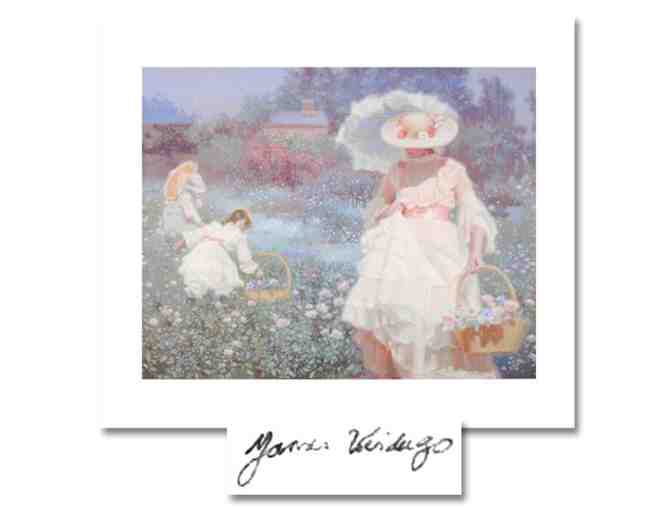 '*1 ONLY!  FOUR STAR COLLECTIBLE!: 'Gathering Roses' by James Verdugo'