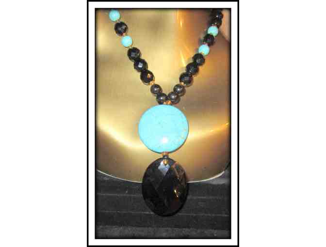 #30: 1/KIND GEMSTONE NECKLACE!
