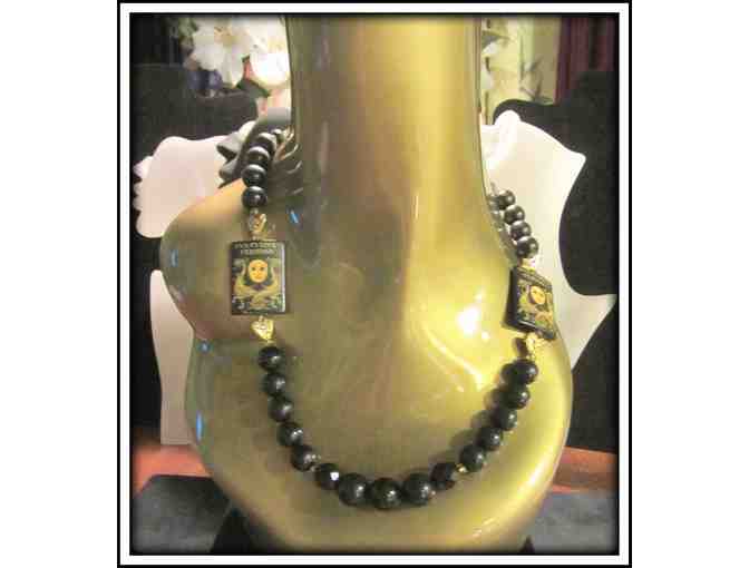 #37: 1/KIND GEMSTONE NECKLACE