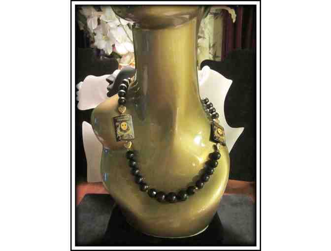 #37: 1/KIND GEMSTONE NECKLACE