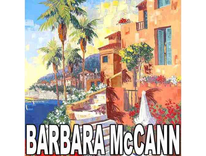 *1 ONLY!  FIVE STAR ULTRA COLLECTIBLE!!!: 'Day In Ville Franche' by Barbara McCann