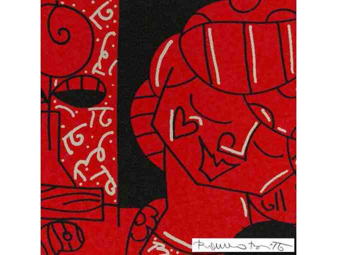 '*!: 1 ONLY FIVE STAR ULTRA COLLECTIBLE!  'The Tulip' by Romero Britto!!!!!!'