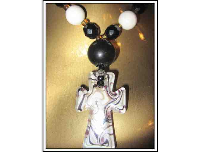 #19 1/KIND GEMSTONE NECKLACE