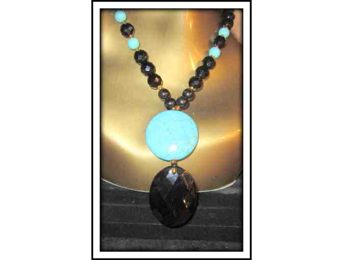 #30: 1/KIND GEMSTONE NECKLACE!