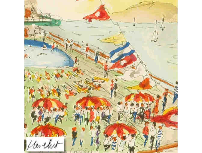 *1 ONLY!  FOUR STAR COLLECTIBLE:  'La Croisiere' by Urbain Huchet