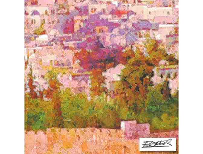 *1 ONLY!  THREE STAR COLLECTIBLE!: LTD ED. GICLEE:  'Jerusalem' by Murray Eisner