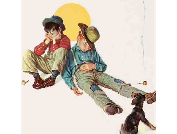 'DISASTROUS DARING' by Norman Rockwell!