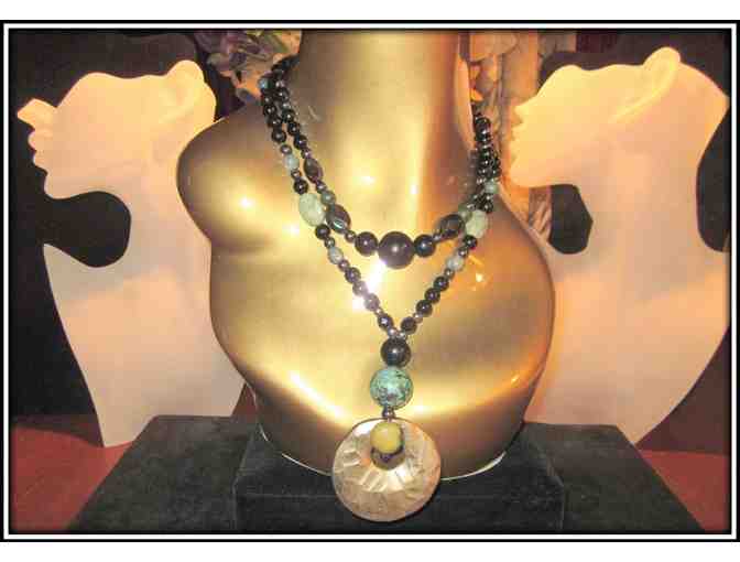 #1: 1/Kind Gemstone Necklace