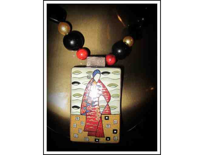 #41: 1/KIND GEMSTONE NECKLACE