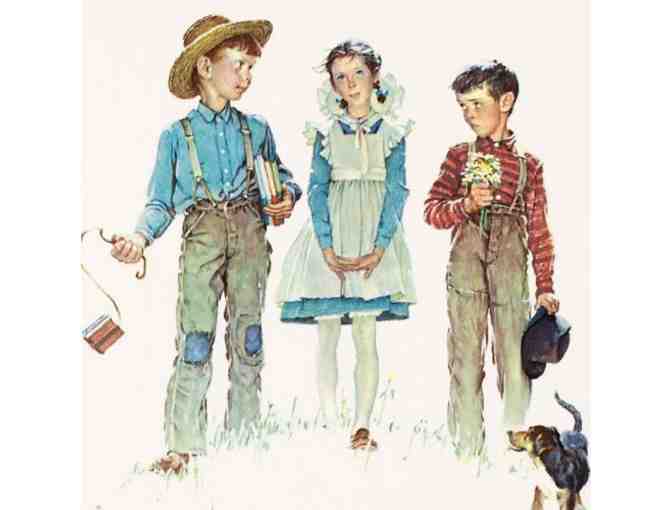**'YOUNG MAN'S FANCY' by Renowned Artist Norman Rockwell!
