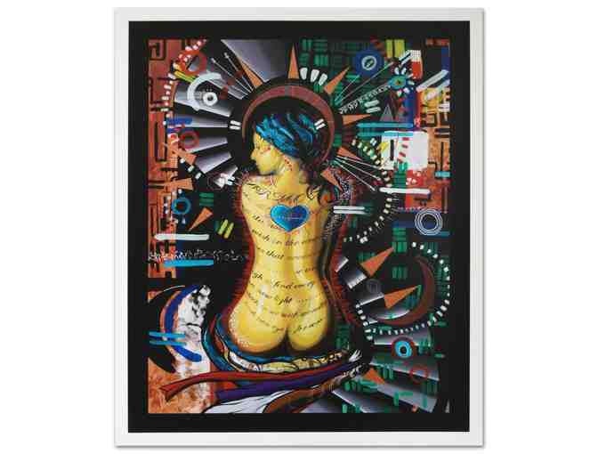 *** 'Left Of Center' Limited Edition Giclee on Canvas by Renowned Artist:  Giorgio Casu!