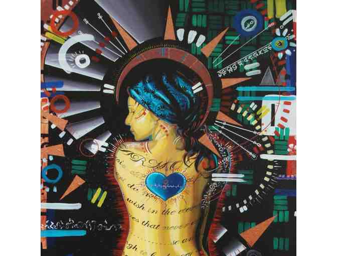 *** 'Left Of Center' Limited Edition Giclee on Canvas by Renowned Artist: Giorgio Casu!