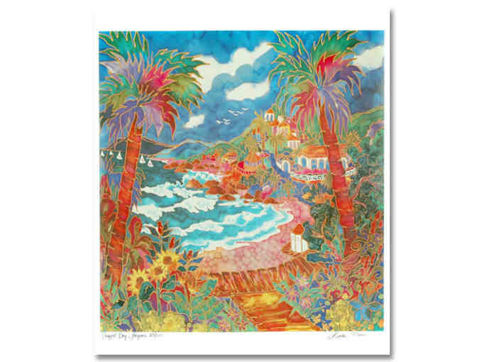 *1 only! 4 Star Collectible:  'A PERFECT DAY IN LAGUNA' by Linda Pirri