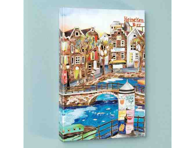 ***'Heineken Bier' LIMITED EDITION Giclee on Canvas by Renowned Artist Linnea Pergola!