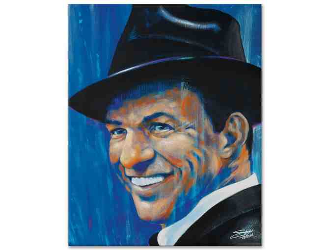 ***'Old Blue Eyes' LIMITED EDITION Giclee on Canvas by Renowned Artist Stephen Fishwick!