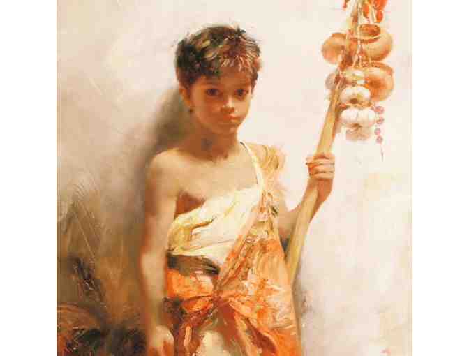 *****'The Young Peddler' Limited Edition Giclee by Globally Renowned 'PINO' (1939-2010)!
