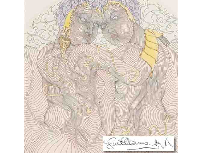 *1 ONLY!  FIVE STAR COLLECTIBLE:   'Gemini' by Guillaume Azoulay  Rare Etching