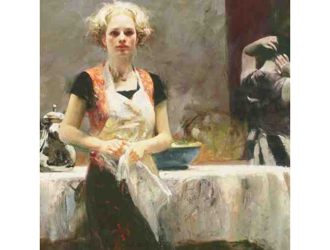 *1! ULTRA COLLECTIBLE! From the 'Renoir' of the 20th Century: 'In the Evening' by PINO