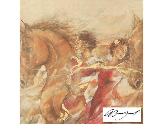 1 ONLY!  FOUR STAR COLLECTIBLE: LIMITED EDITION SERIGRAPH:  'Escapade II' by Gary Benfield