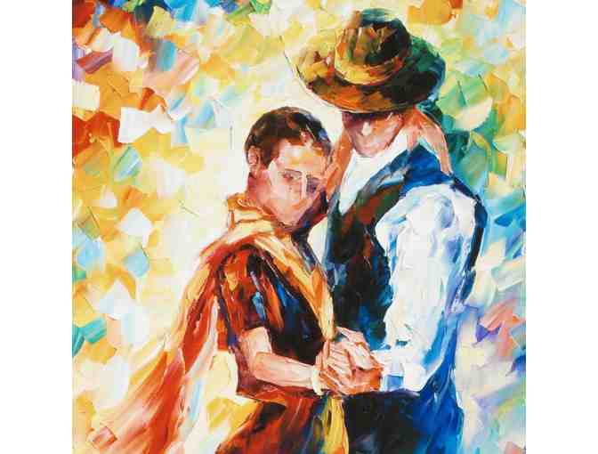 ***'Romantic Tango' LIMITED EDITION Giclee on Canvas by Renowned Artist Leonid Afremov