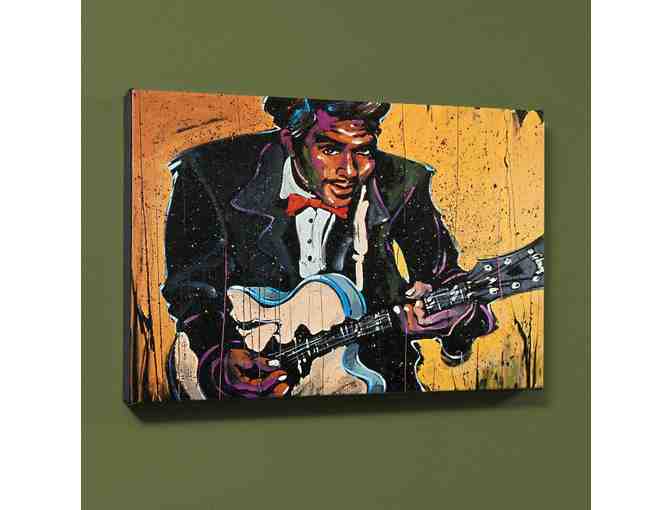 ****1 ONLY! ''Chuck Berry (Chuck)' LIMITED EDITION Giclee on Canvas by David Garibaldi