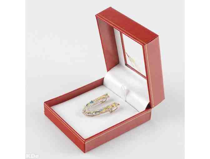 ****From the 'Father Of Art Deco', Collectible Art to Wear by ERTE! 'U' Pendant/Brooch