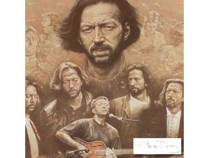 AAAA COLLECTIBLE!!SLOW HAND by Doig!  ERIC CLAPTON FANS...a piece of musical history here!