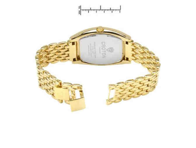 New from Croton!  Gold Women's Watch with Diamonds!